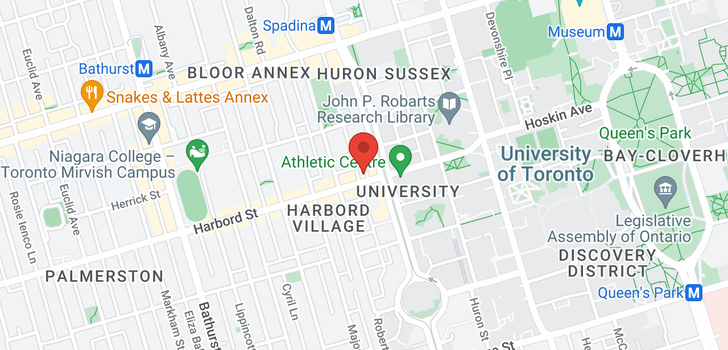 map of 86-88 HARBORD ST